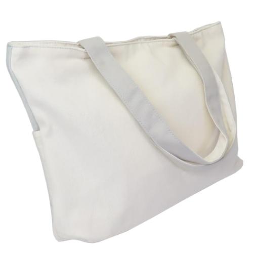 トートバッグ ファスナー付きポケット横型トートバッグ モコ いぬ グッズ かわいい グッズ メール便可