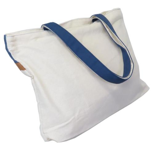 トートバッグ ファスナー付きポケット横型トートバッグ ロビン いぬ グッズ かわいい グッズ メール便可