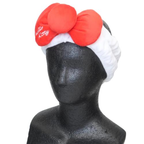 ハローキティ ヘアアクセ リボンヘアバンド サンリオ キャラクター グッズ