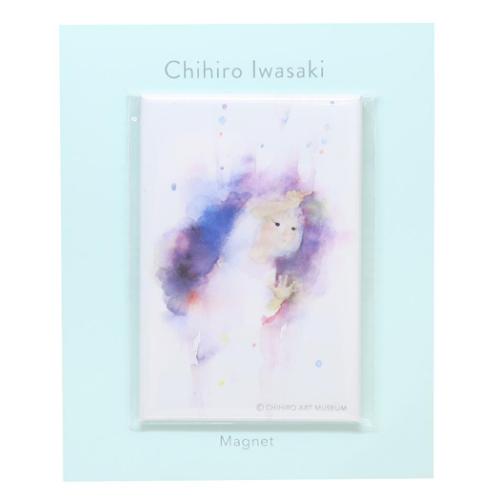 いわさきちひろ 磁石 ダイカットマグネット 窓ガラスに絵をかく少女 絵本作家 グッズ メール便可