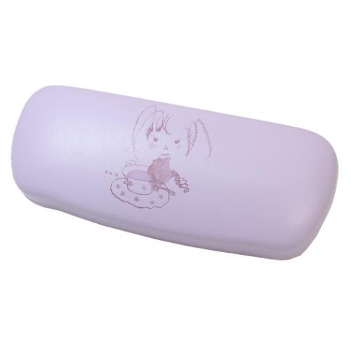 いわさきちひろ 眼鏡ケース メガネケース purple 絵本作家 グッズ