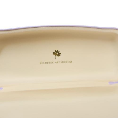 いわさきちひろ 眼鏡ケース メガネケース purple 絵本作家 グッズ