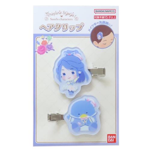 Yes！ プリキュア5 GoGo！xサンリオズ ヘアアクセ ヘアクリップ キュアアクアxタキシードサム メール便可