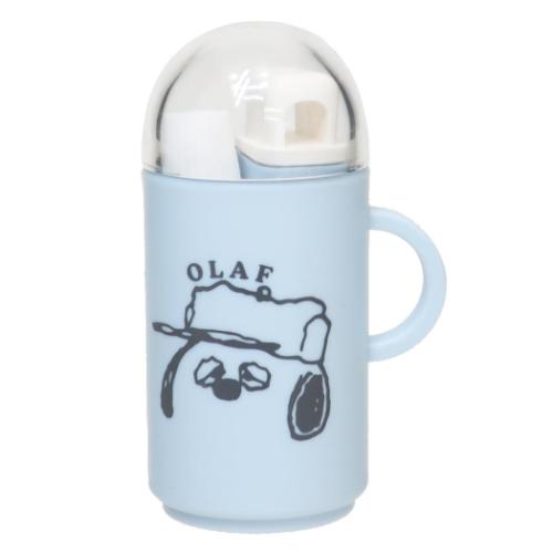 スヌーピー 歯磨きセット ミニミニハミガキセット オラフ ピーナッツ キャラクター グッズ