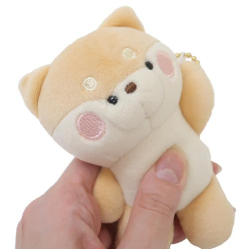 マスコット ぶらりんキーホルダー しば いぬ ミニぬいぐるみ グッズ