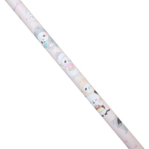 もちもちぱんだ 赤鉛筆 マット軸あか鉛筆 ねこ かわいい グッズ メール便可