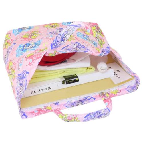 キミとアイドルプリキュア レッスンバッグ キルトレッスンバッグ大 プリキュア アニメキャラクター グッズ メール便可