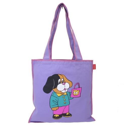 ラブリーフレンズ トートバッグ パイピングトートバッグ いぬ かわいい グッズ メール便可