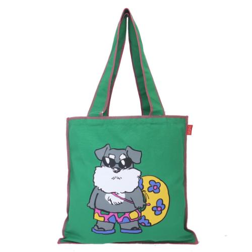 ラブリーフレンズ トートバッグ パイピングトートバッグ いぬ GR かわいい グッズ メール便可