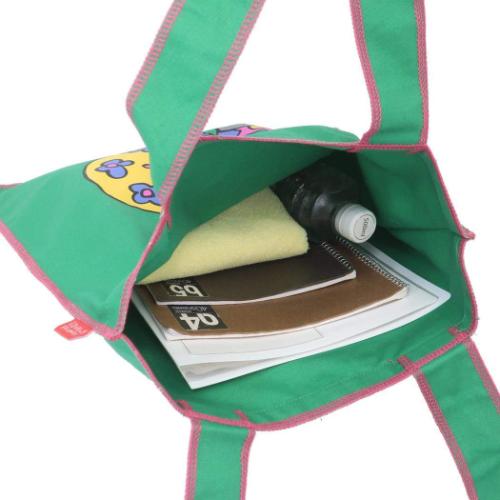 ラブリーフレンズ トートバッグ パイピングトートバッグ いぬ GR かわいい グッズ メール便可