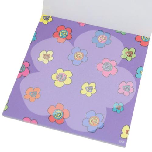 ラブリーフレンズ メモ帳 スクエアメモ ちょうちょ 伝言 電話メモ グッズ メール便可