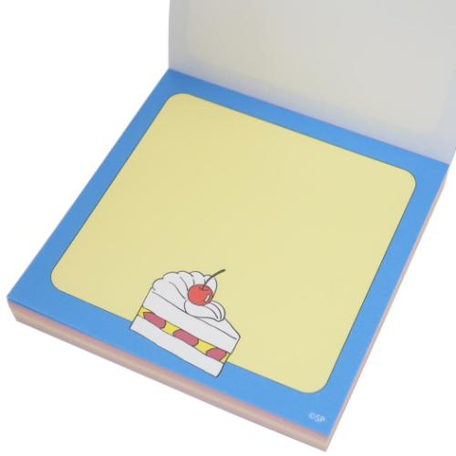 ラブリーフレンズ メモ帳 スクエアメモ バナナ 伝言 電話メモ グッズ メール便可