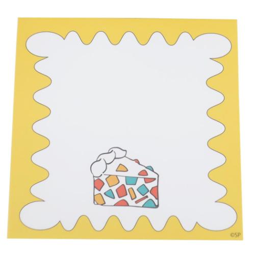 ラブリーフレンズ メモ帳 スクエアメモ バナナ 伝言 電話メモ グッズ メール便可