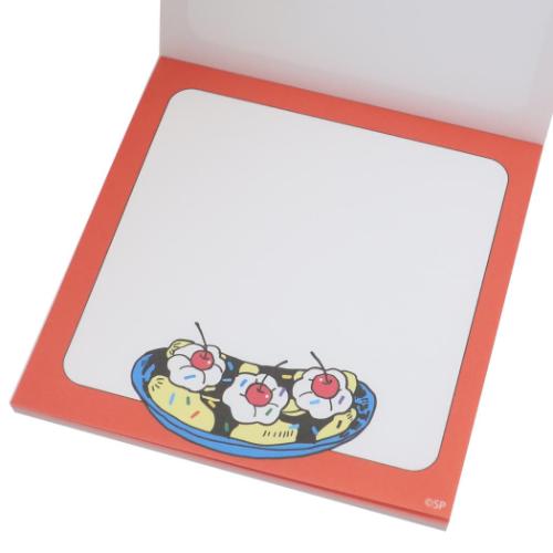 ラブリーフレンズ メモ帳 スクエアメモ バナナ 伝言 電話メモ グッズ メール便可