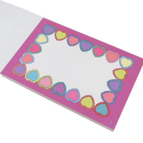 ラブリーフレンズ 便箋 レターパッド A かわいい グッズ メール便可