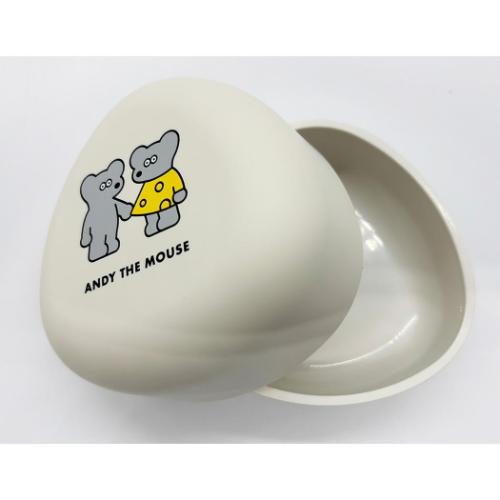 ねずみのANDY お弁当箱 ワンタッチおにぎりケース IV アンディ キャラクター グッズ