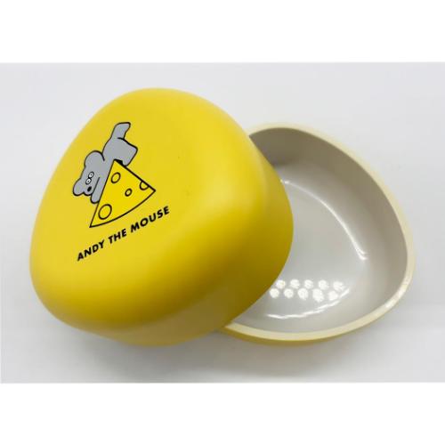 ねずみのANDY お弁当箱 ワンタッチおにぎりケース YE アンディ キャラクター グッズ