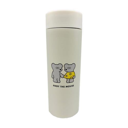 ねずみのANDY 保温保冷水筒 ステンレスボトル350ml アンディ キャラクター グッズ