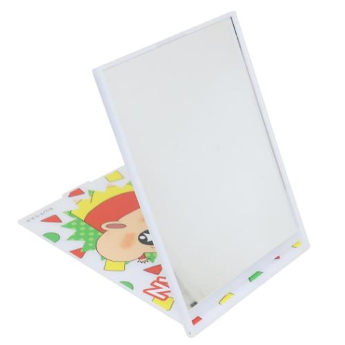 クレヨンしんちゃん 手鏡 折り畳みミラー しんちゃん アニメキャラクター グッズ メール便可