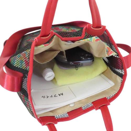 Jocomomolaxムーミン ショルダーバッグ メッシュ2wayトートバッグ 北欧 キャラクター グッズ