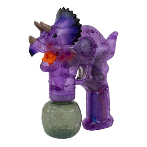 おもちゃ 突撃!トリケラしゃぼん玉 恐竜 外遊び グッズ