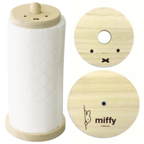 ミッフィー キッチン雑貨 キッチンペーパーホルダー フェイス ディックブルーナ 絵本キャラクター グッズ メール便可