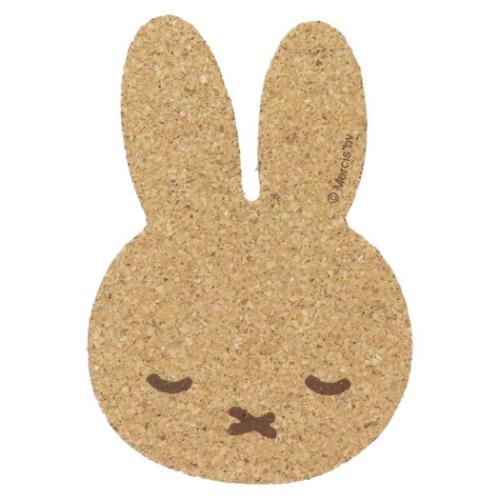 ミッフィー テーブルウェア ミッフィー型コースター おやすみ ディックブルーナ 絵本キャラクター グッズ メール便可