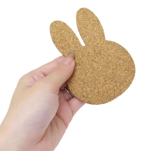 ミッフィー テーブルウェア ミッフィー型コースター おやすみ ディックブルーナ 絵本キャラクター グッズ メール便可