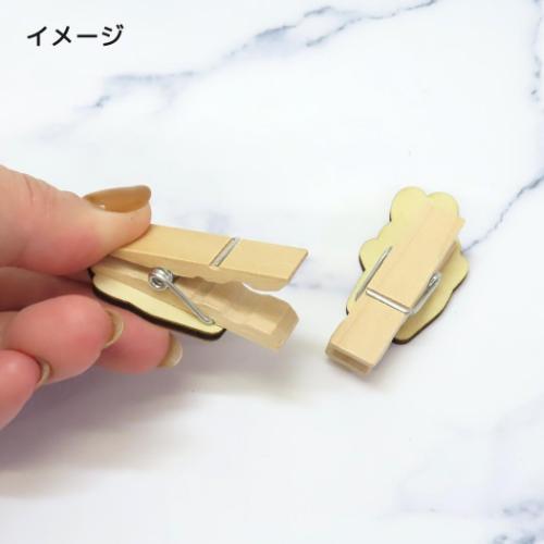 ミッフィー クリップ ウッドピンチセット ミッフィー＆スナッフィーA ディックブルーナ 絵本キャラクター グッズ メール便可