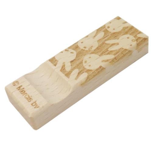 ミッフィー はし置き 木の箸置き ディックブルーナ 絵本キャラクター グッズ