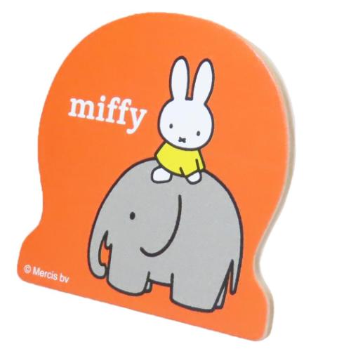 ミッフィー クリップ ビッグウッドクリップ ミッフィーとぞう ディックブルーナ 絵本キャラクター グッズ メール便可