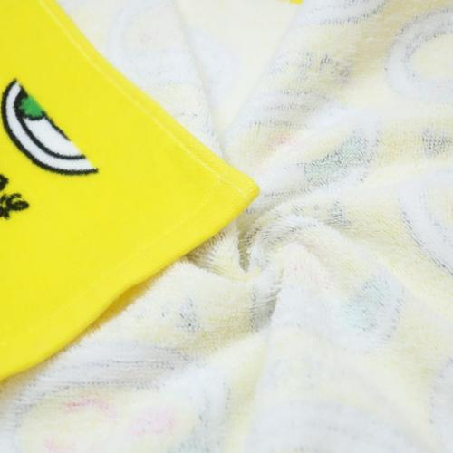 おえかきさん フェイスタオル プリントロングタオル おむらいすさん 面白雑貨 グッズ メール便可