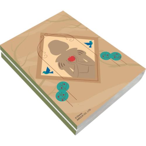 白雪姫 メモ帳 パタパタメモ 実写 ディズニープリンセス キャラクター グッズ メール便可