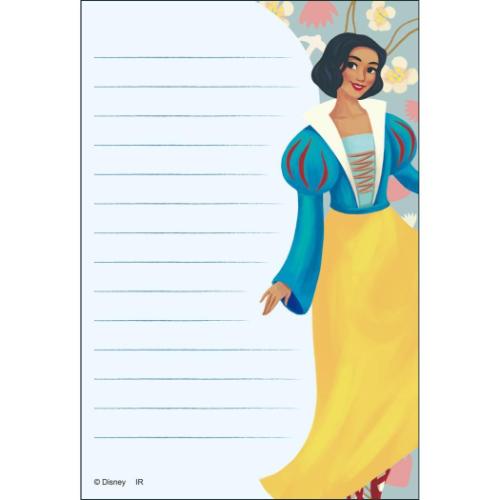 白雪姫 メモ帳 パタパタメモ 実写 ディズニープリンセス キャラクター グッズ メール便可