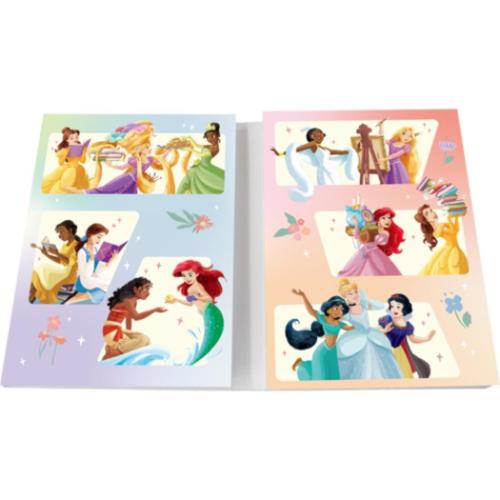 ディズニープリンセス メモ帳 パタパタメモ ディズニー キャラクター グッズ メール便可