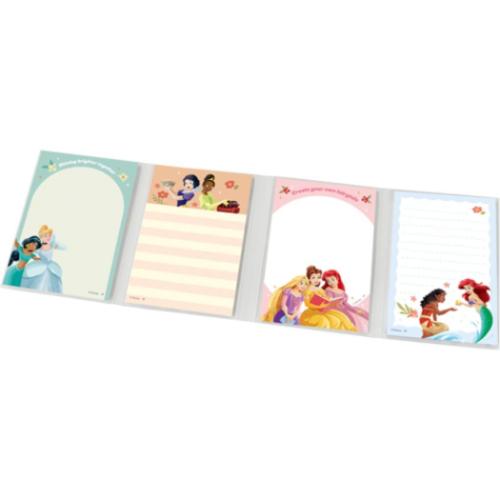ディズニープリンセス メモ帳 パタパタメモ ディズニー キャラクター グッズ メール便可