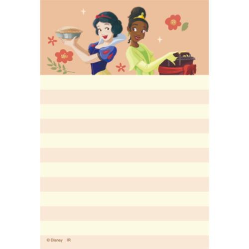 ディズニープリンセス メモ帳 パタパタメモ ディズニー キャラクター グッズ メール便可