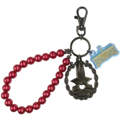 白雪姫 キーリング メタルキーホルダー 女王 実写 ディズニープリンセス キャラクター グッズ メール便可