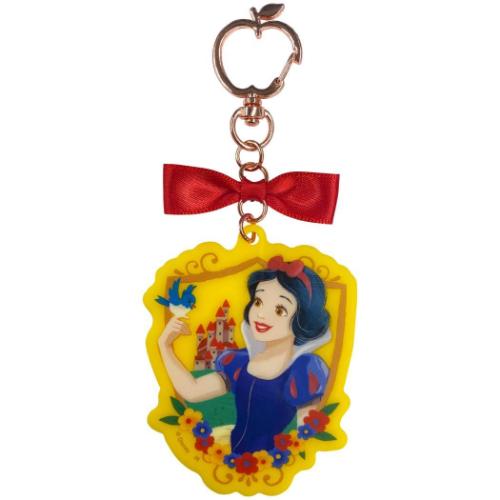 白雪姫 キーリング リボン付きキーホルダー ディズニープリンセス キャラクター グッズ メール便可