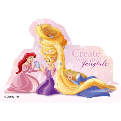 ディズニープリンセス ダイカットシール ステッカーセット 5枚入り ディズニー キャラクター グッズ メール便可