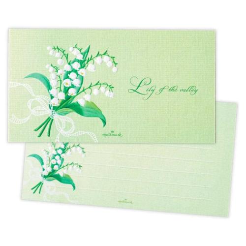 便箋 一筆箋 スズランブーケ おしゃれ グッズ メール便可