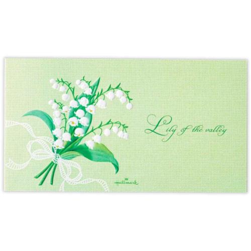 便箋 一筆箋 スズランブーケ おしゃれ グッズ メール便可