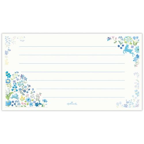 便箋 一筆箋 ブルー＆ブルー おしゃれ グッズ メール便可