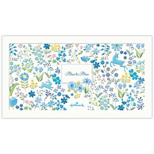 便箋 一筆箋 ブルー＆ブルー おしゃれ グッズ メール便可