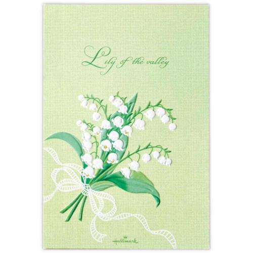 便箋 ハガキ箋 スズランブーケ おしゃれ グッズ メール便可