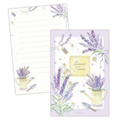 便箋 ハガキ箋 ラベンダーガーデン おしゃれ グッズ メール便可