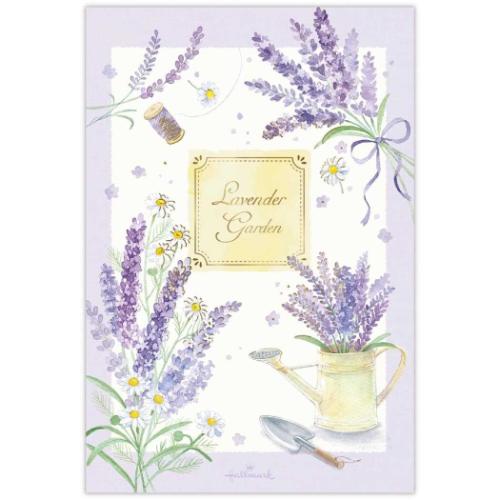 便箋 ハガキ箋 ラベンダーガーデン おしゃれ グッズ メール便可