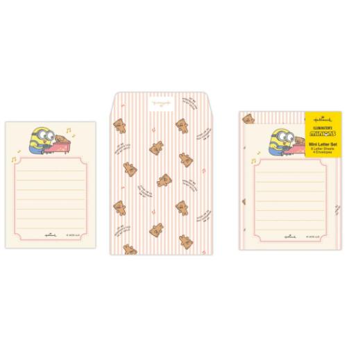 ミニオンズ 手紙セット ミニレターセット MNボブ＆ティム ユニバーサル映画 キャラクター グッズ メール便可
