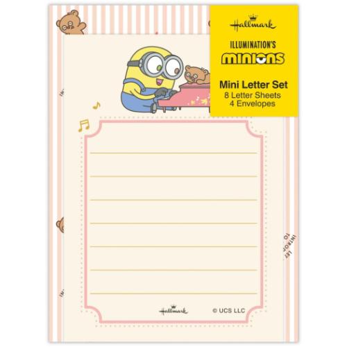 ミニオンズ 手紙セット ミニレターセット MNボブ＆ティム ユニバーサル映画 キャラクター グッズ メール便可