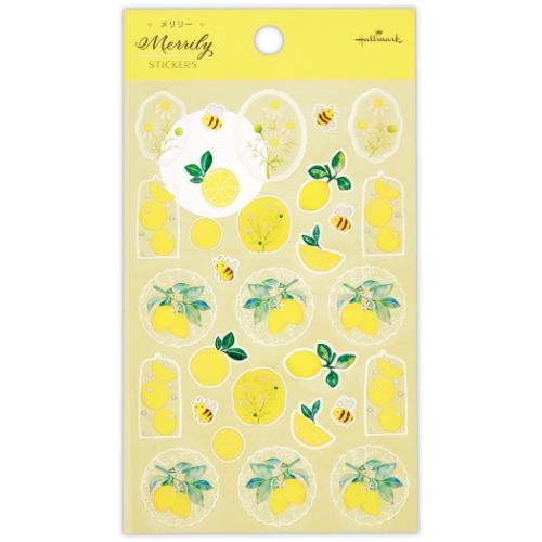 Merrily メリリー シールシート シール シールMRイエロー かわいい グッズ メール便可